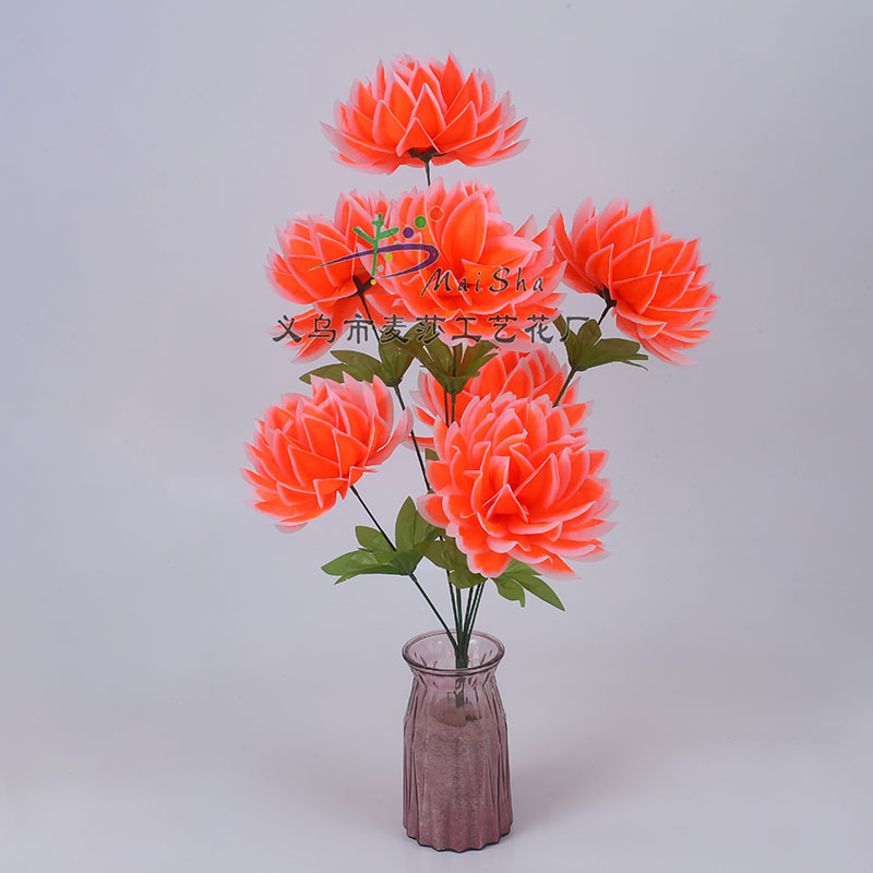 MS-002 Maisha Flower Sheets, Qingming Festival Flowers, tomb-sweeping flowers, sacrificial Flowers, Cemetery Flower arrangements, artificial flowers, Fake flowers, Lotus lanterns Application Scenario