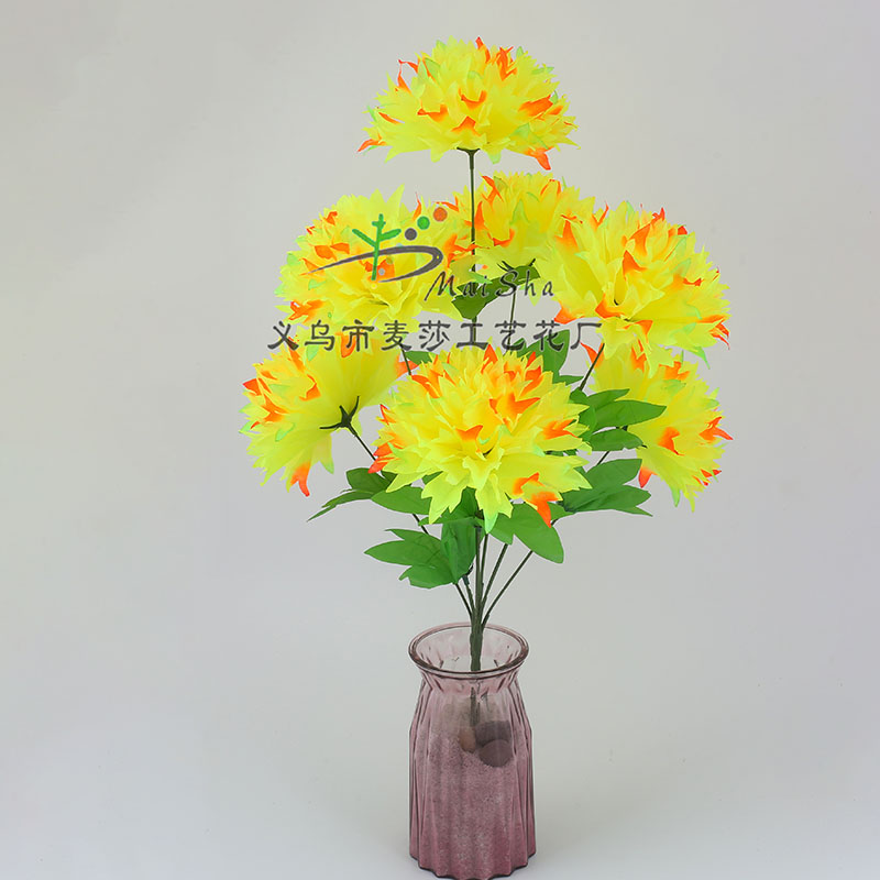 MS-017 rebanada de flores de mesha rebanada de flores chiang ming rebanada de tumbas rebanada de flores sacrificiales arreglos florales de cementerio flores simuladas flores falsas tijeras Application Scenario