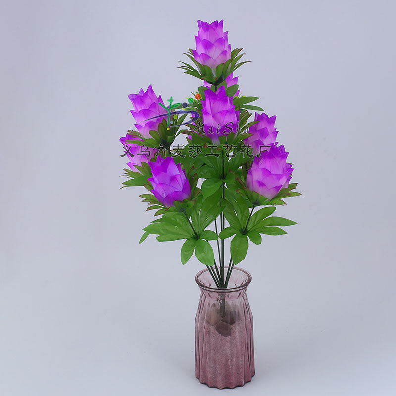 MS-024 rebanadas de flores de mesha flores de limpieza flores de sepultura flores de sacrificio arreglos florales de cementerio flores de simulación flores falsas pitaya Application Scenario