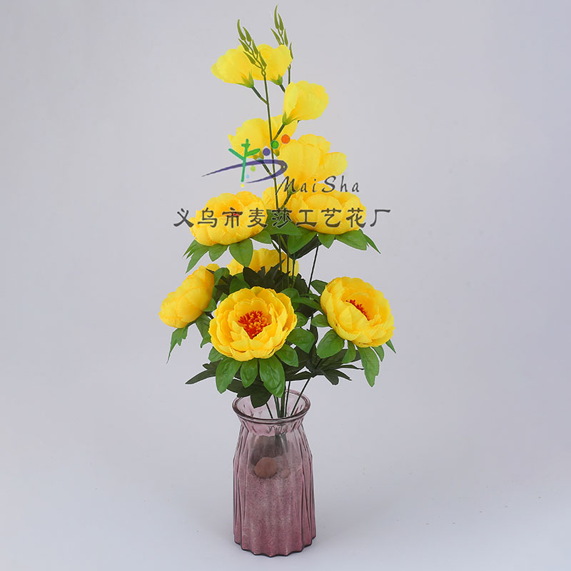 Ms-034 Maisha Flower Piece Qingming Flower Tomb Sweeping Flower Sacrificial Flower Cemetery Flower Arrangement Artificial Flower Fake Flower Camellia Flower Application Scenario
