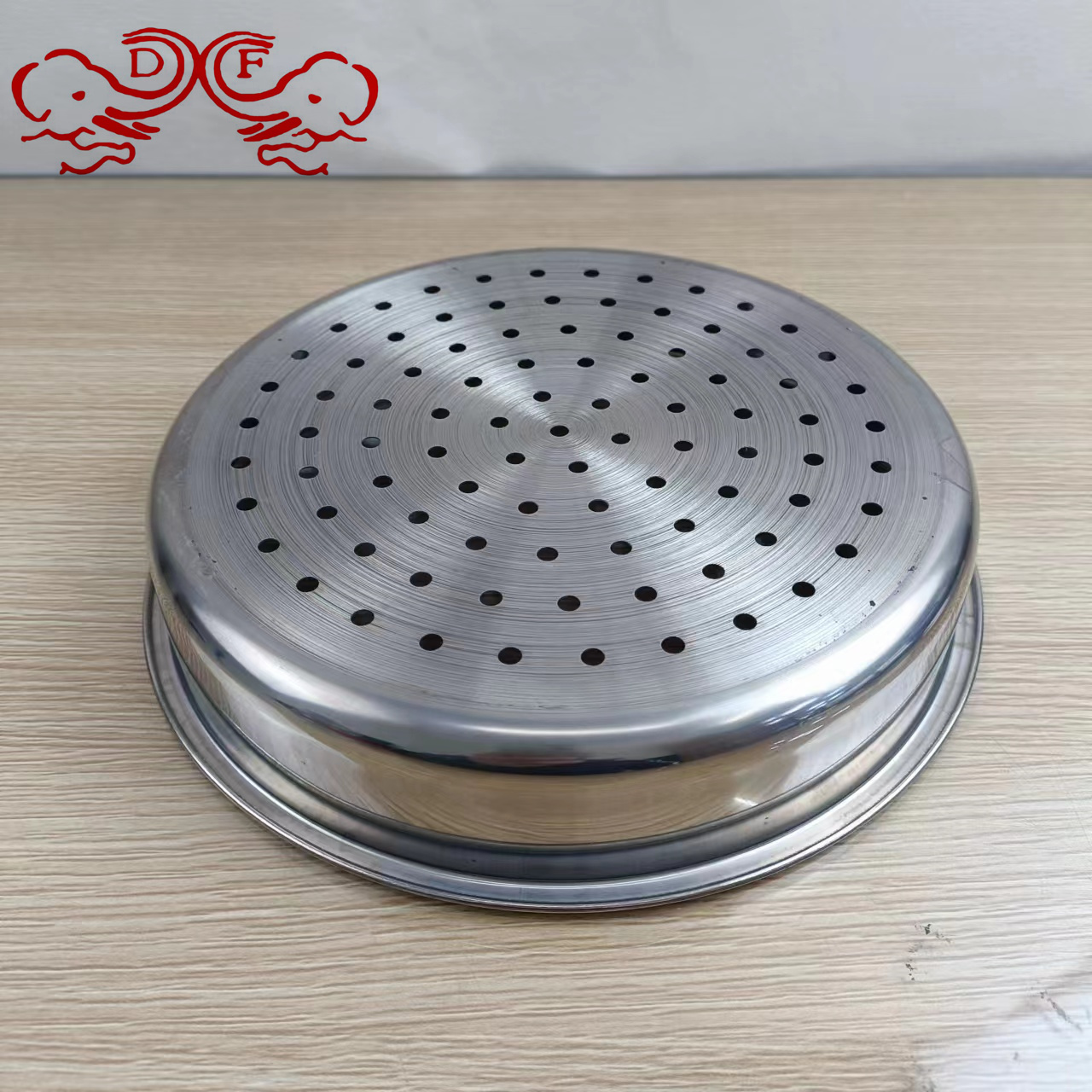 قرص مدمج من طراز DF68769 من الفولاذ غير القابل للصدأ يتسرب منه قرص مدمج من طراز DF Tradinghouse من خلال ثقب قرص طوانات المبخر الكبير من طبق الراف، المبخر الكهوب details Picture