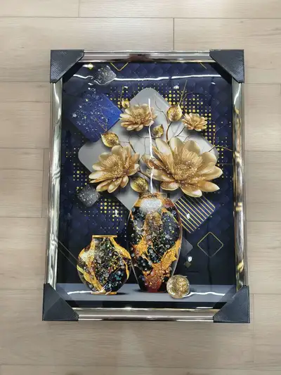 High Quality Mirror Silver Porcelain Painter Decorative Painting