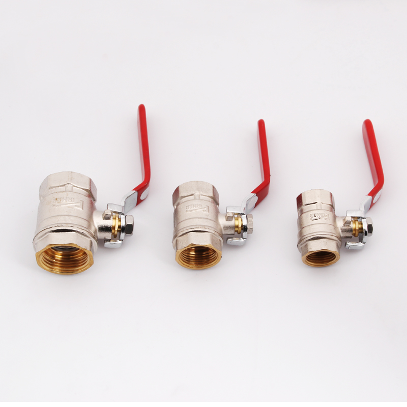 FIRMER high-quality nickel-plated all-copper ball valves, thickened water switch valves for tap water and copper valves for water pipes pic 6