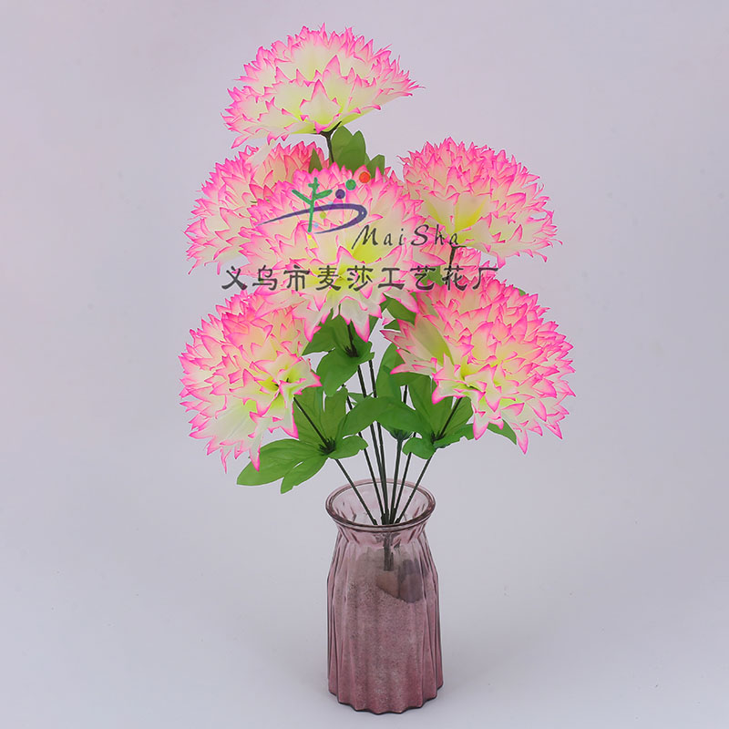 MS-032 pieza de flores de mesha flor de limpieza flor de sepultura flor de sacrificio arreglo de cementerio flores de simulación flores falsas tijeras Specification image