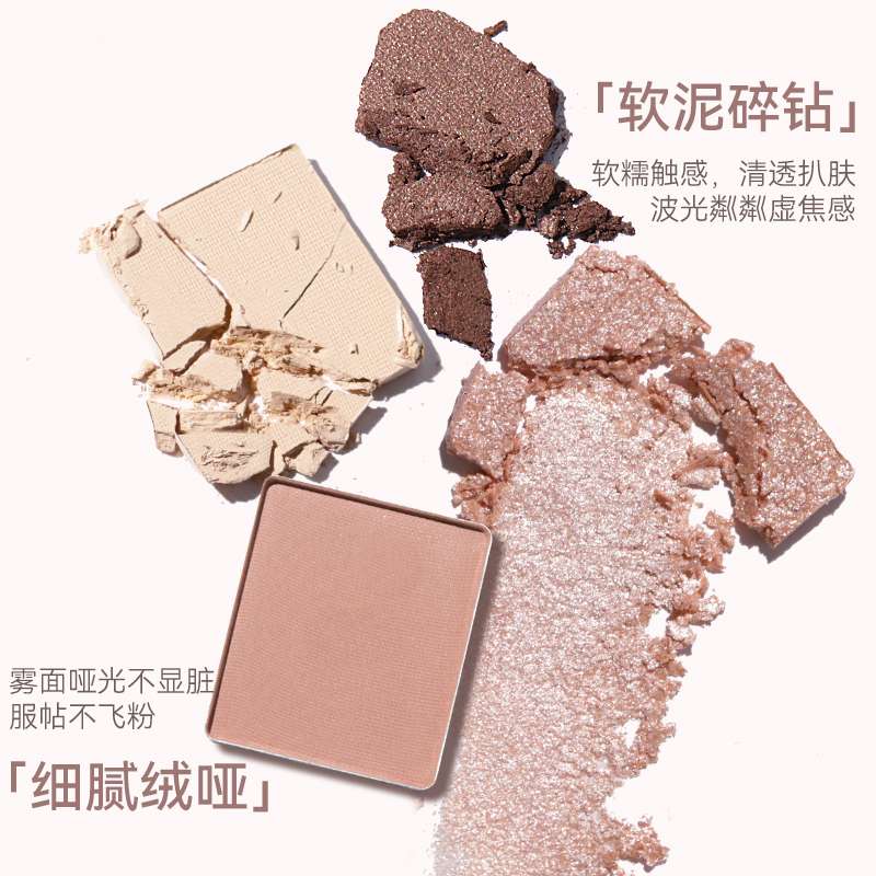 NOVO5906北野花雾四色眼影盘详情图4