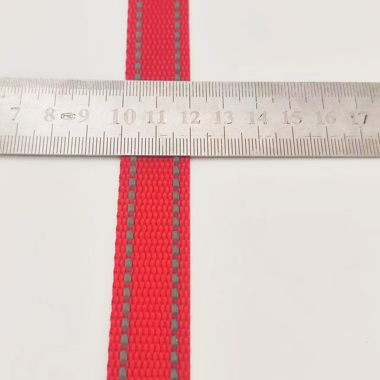 2cm仿尼龙反光丝宠物织带从物牵引绳箱包织带服装辅料礼品带手提带服装辅料
