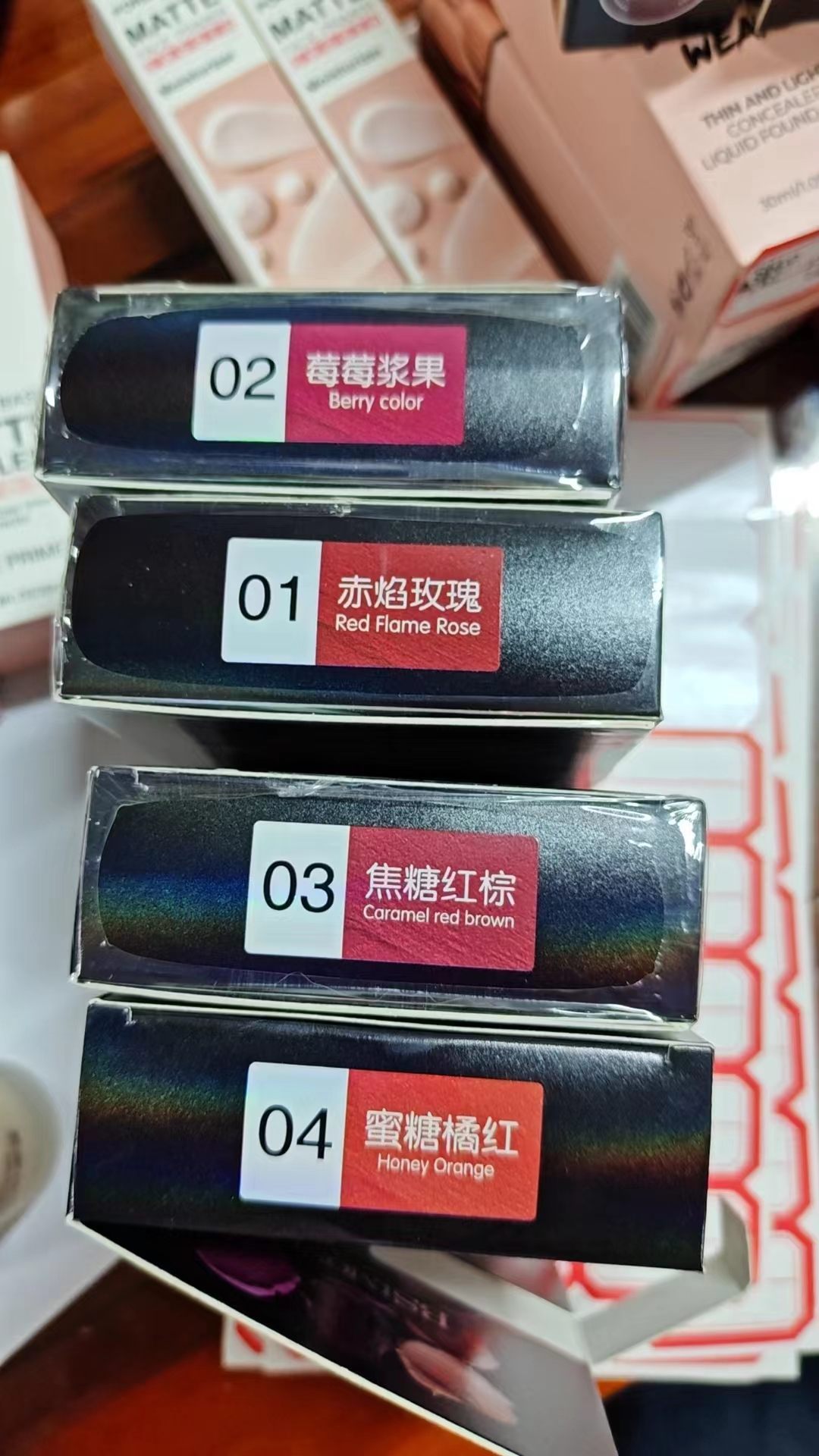 口红/口红大牌/口红💄/哑光唇彩/唇彩细节图