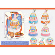 TP558 英文精灵蛋糕 玩具公主礼盒娃娃蛋糕生日礼物时尚换装娃娃女孩过家家