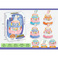 899-10 中文精灵蛋糕 仿真蛋糕机儿童过家家玩具厨房汉堡蛋糕女孩子玩具图
