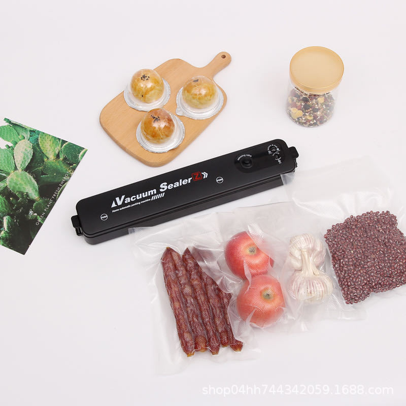 Portable small kitchen food preservation machine, household automatic vacuum sealing machine Item Picture