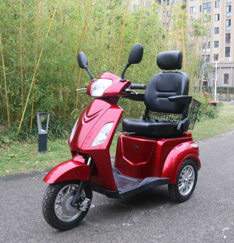 LYL-002 48v20A senior electric large-wheel tricycle with shock-absorbing car seat cushion Specification image