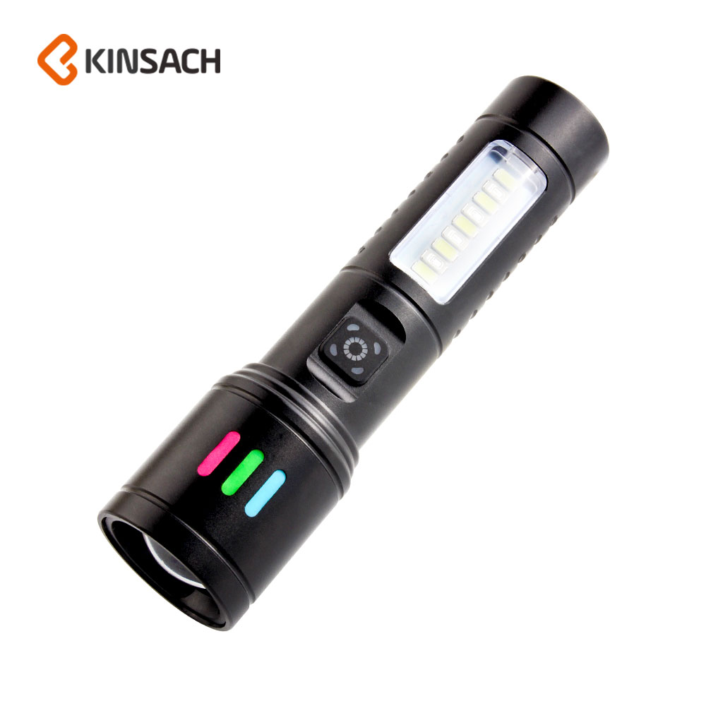 KINSACA Star Source TYPE-C charging built-in flashlight white laser full figure