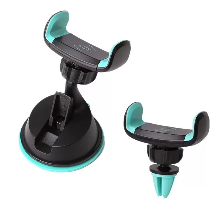Cross-border LOGO car air outlet bracket, navigation instrument panel dual-purpose multi-functional car phone bracket, lazy car phone bracket detail image 2