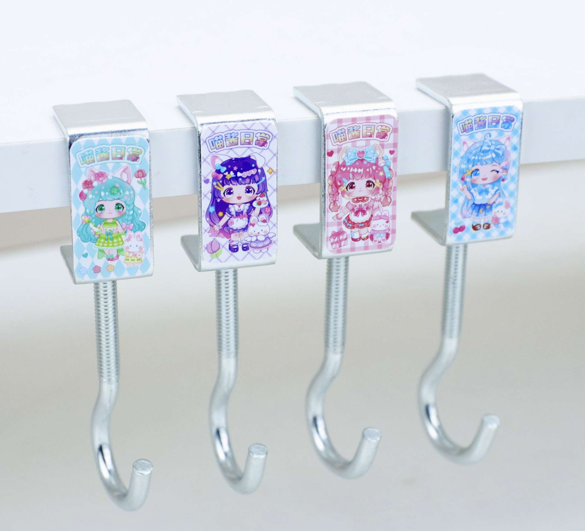 第三代课桌挂钩袋装系列免打孔承重30KG产品图