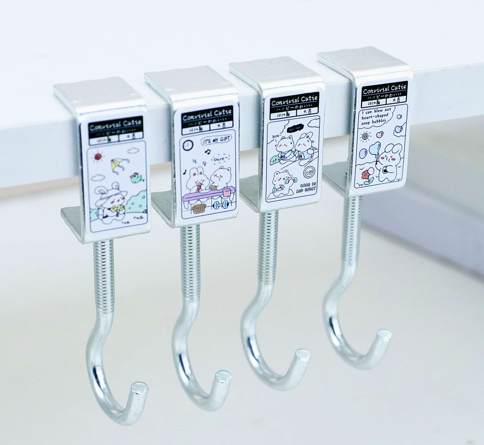 第三代课桌挂钩袋装系列免打孔承重30KG详情图5