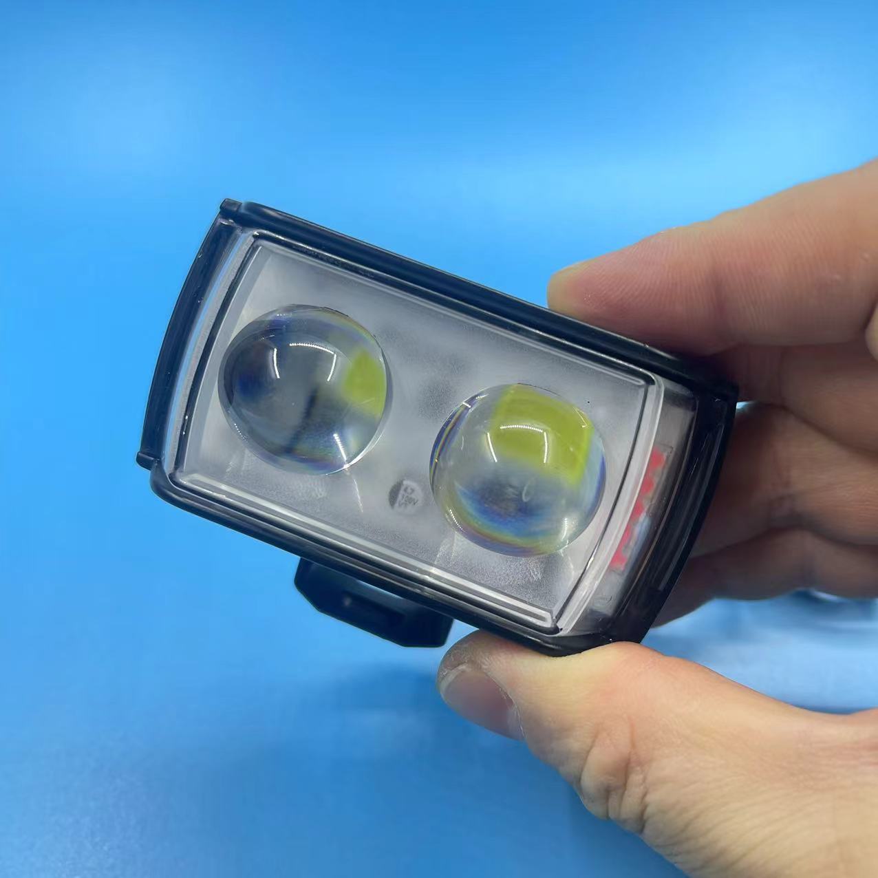 Motorcycle LED spotlights, 12-bead spotlights, 12V-80V universal strobe light modification accessories details Picture