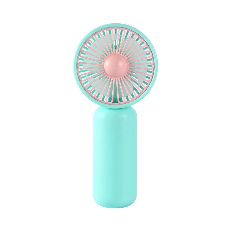 New 2024 Battery Edition handheld Mini fan, No. 5 battery silent portable small electric fan, logo printed gift details Picture