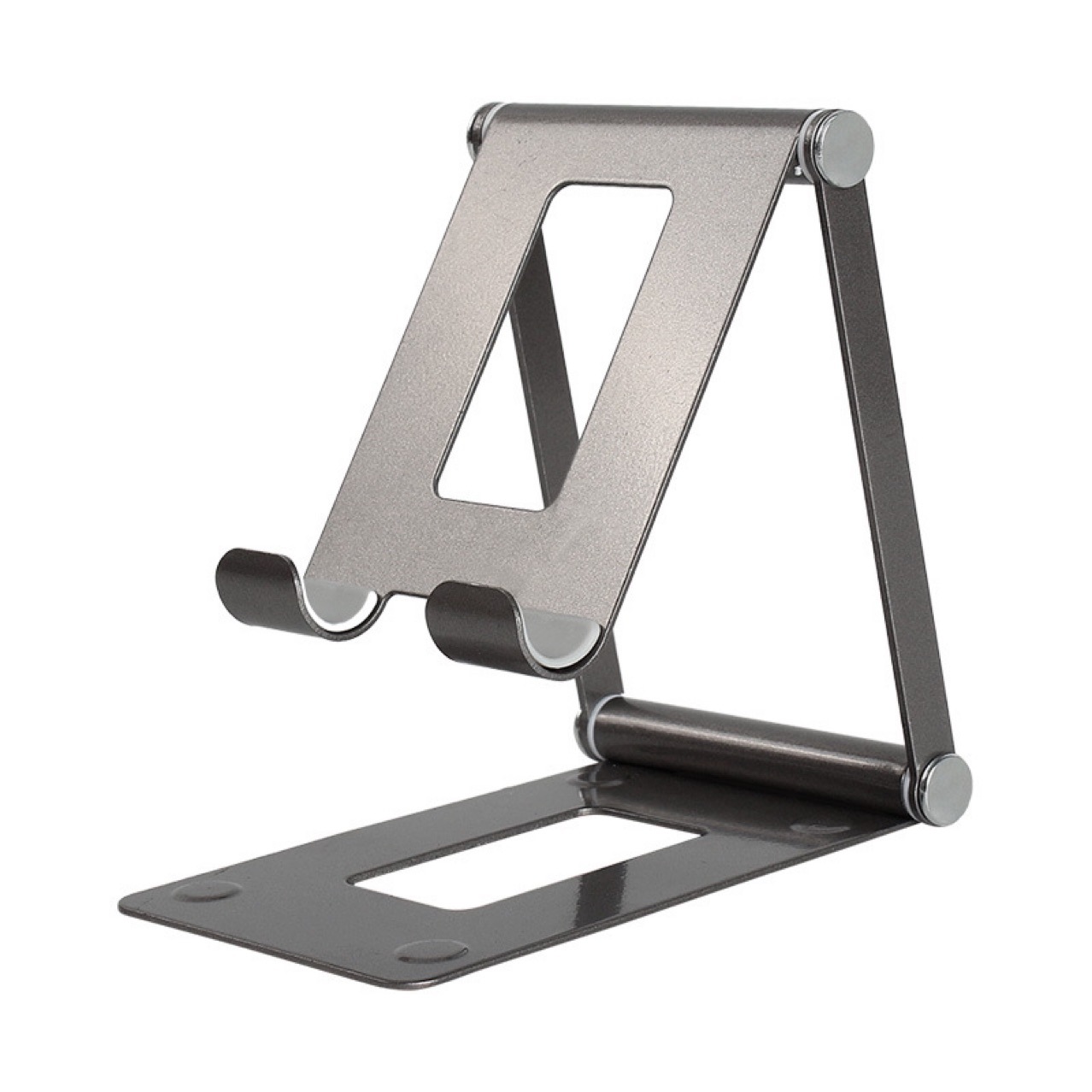 Cross-border desktop folding metal phone stand, tablet lazy person stand, online course live streaming metal stand A38 detail image 4