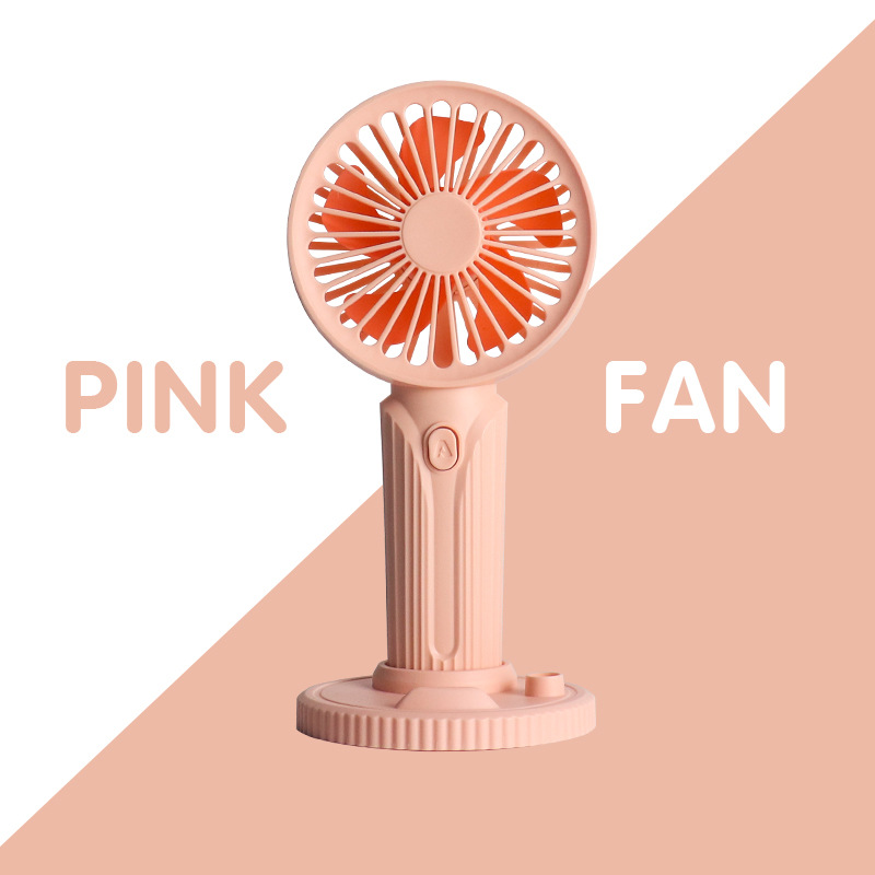 New handheld fan, usb charging phone stand, desktop portable mini fan, gift with logo printing details Picture
