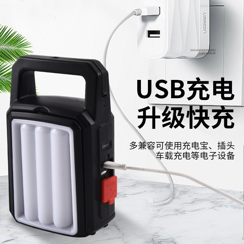 手电筒汽修灯/充电投光灯/露营灯户外/地摊灯户外/工作燈产品图