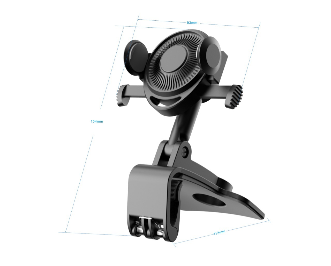 跨境K558汽车导航中控台车载折叠车载支架懒人桌面手机支架定LOGO 详情图5