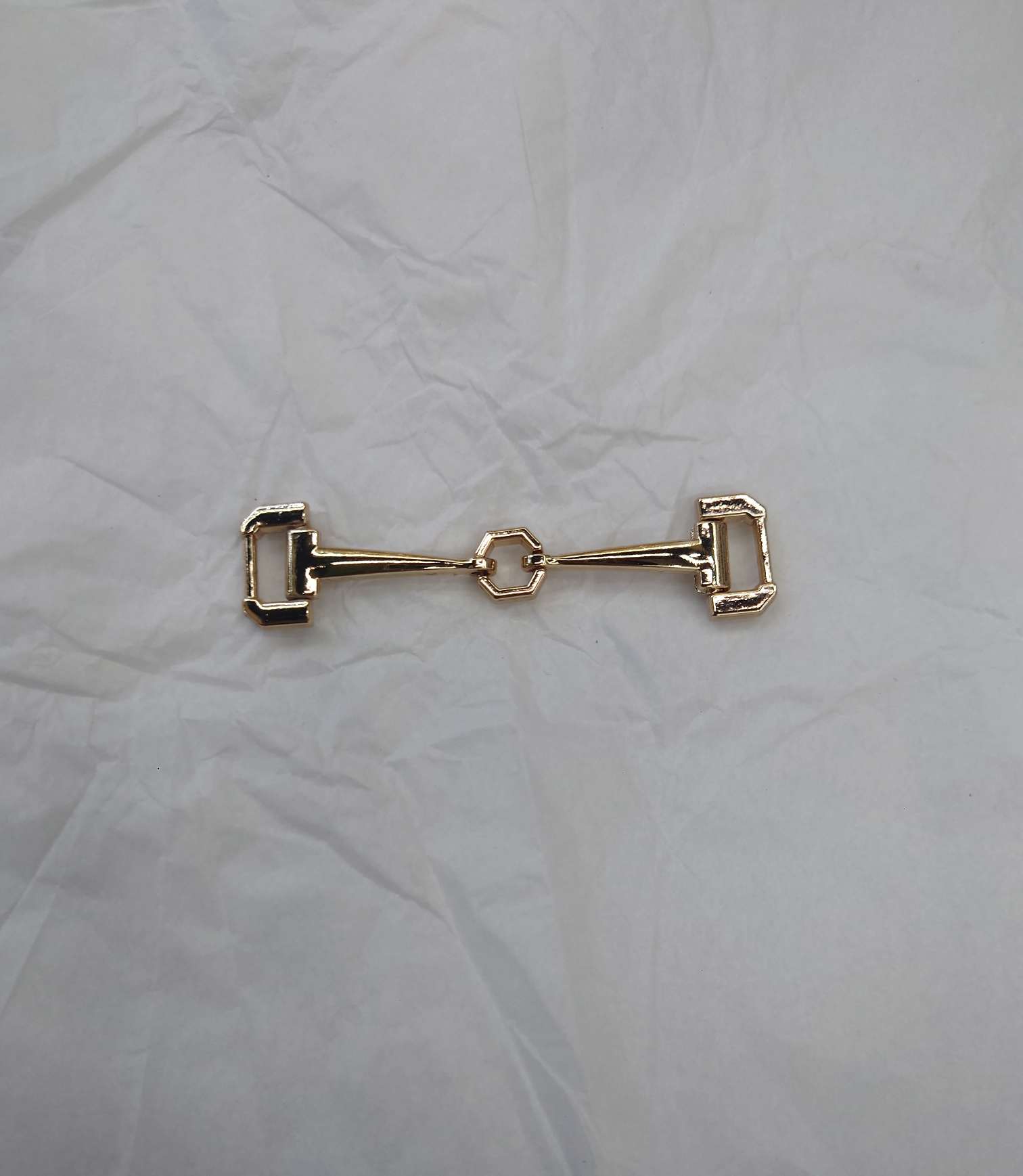 The new model is selling well! Zinc alloy chain, clothing accessory parts, simple design
