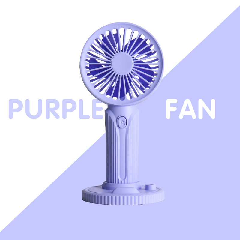 New handheld fan, usb charging phone stand, desktop portable mini fan, gift with logo printing detail image 4