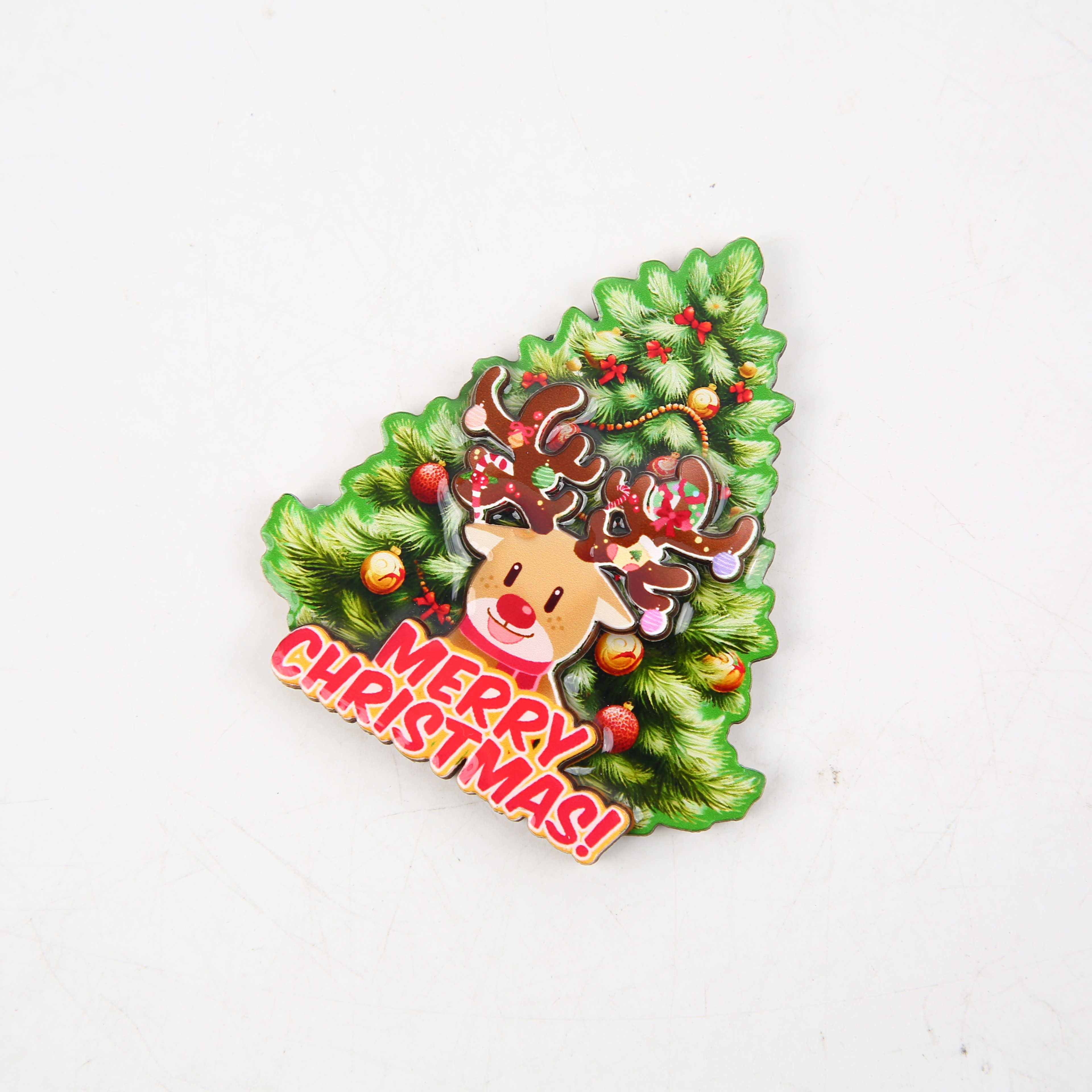 Christmas Refrigerator Sticker City Cultural Refrigerator Sticker Tourism Souvenir Refrigerator Sticker Wholesale Customization Specification drawing