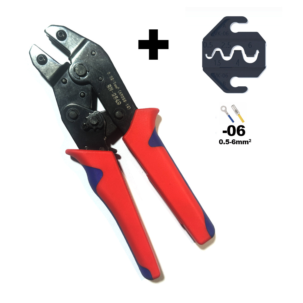 Sn-48B Automotive Plug-In Crimping Pliers Multiple Pliers Select Crimping Pliers Bare Terminal Insulated Terminal Tubular Terminal 1