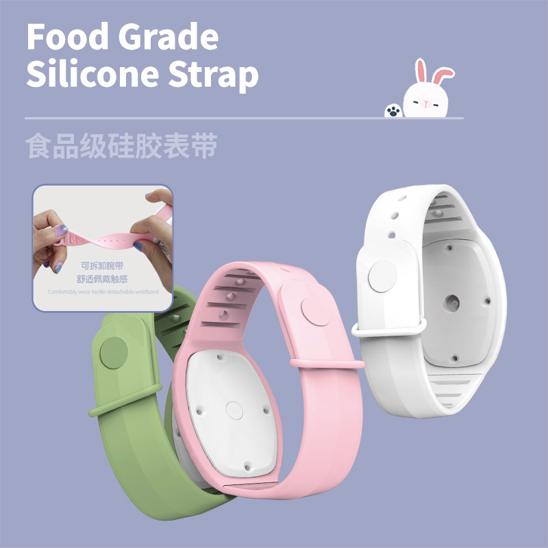 新款三代卡通手表风扇 三档风力灯光usb充电创意学生迷你电扇礼品 详情图5