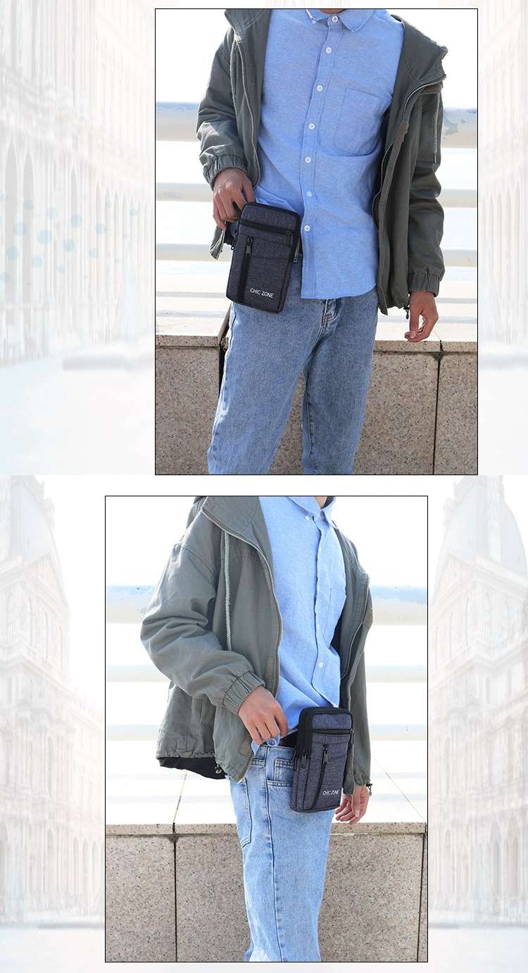 新款手机包男士腰包穿皮带手机袋套多功能时尚竖款工地干活挂包手机包儿童斜挎包详情图16