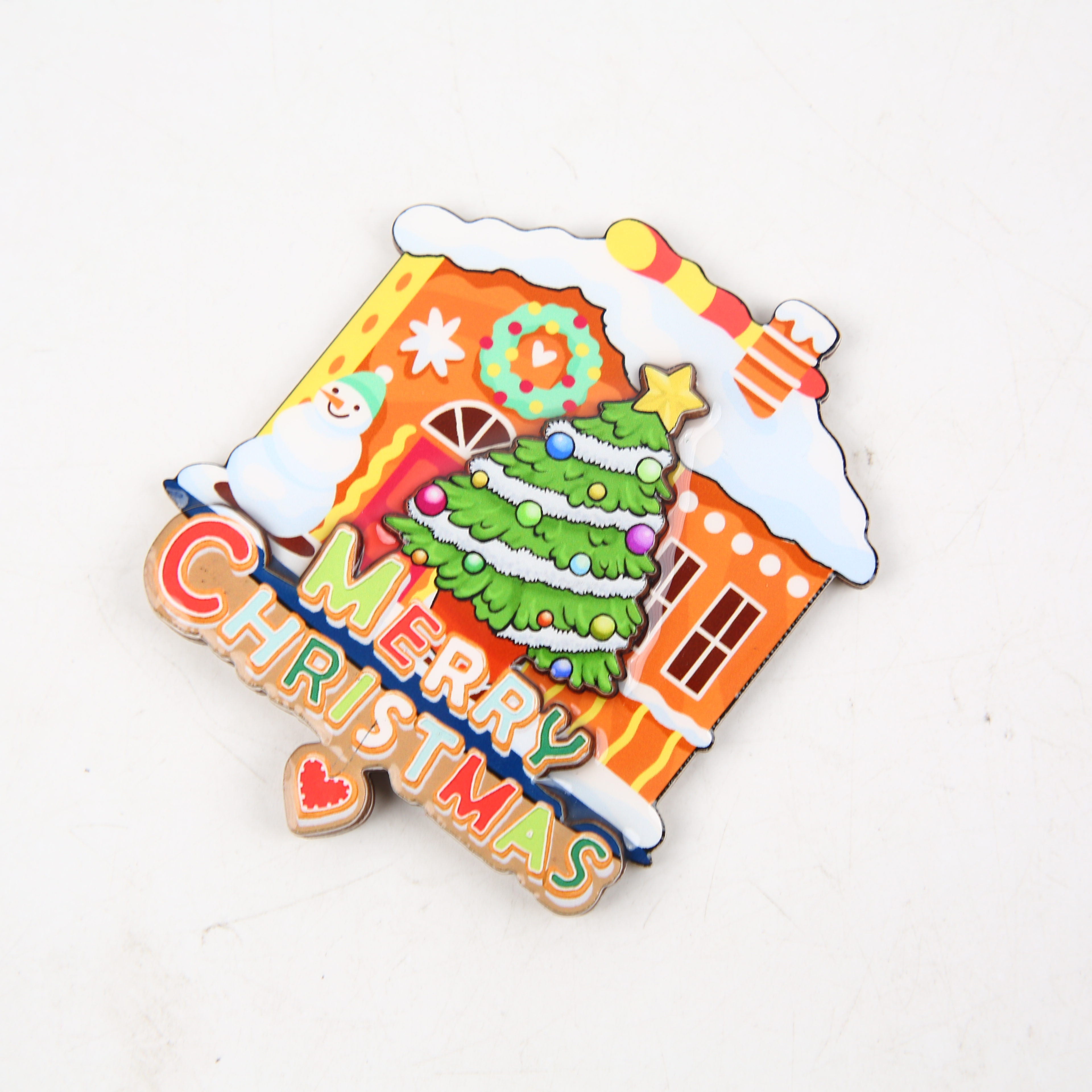 Christmas Refrigerator Sticker City Cultural Refrigerator Sticker Tourism Souvenir Refrigerator Sticker Wholesale Customization Item Picture