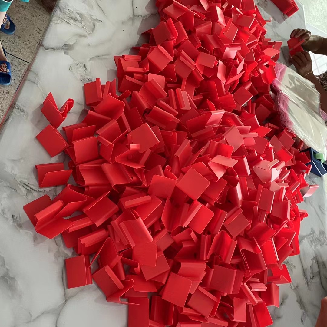 LOGO塑料手机支架赠品 懒人平板支架桌面 简约手机座促销小礼品 白底实物图