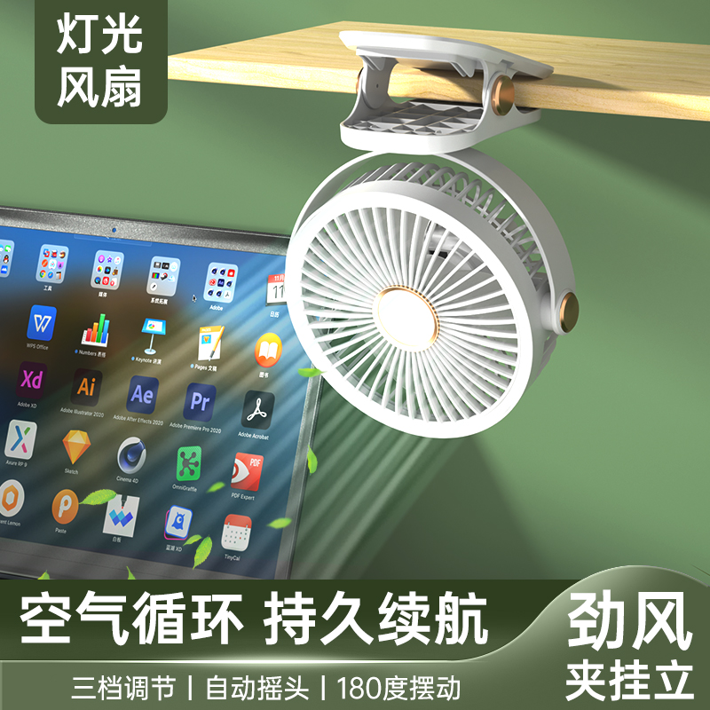 风扇/usb风扇/风扇学生挂脖户外/加湿器/小风扇细节图