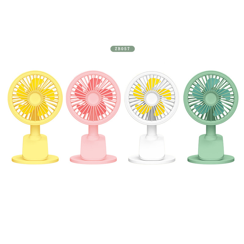 新款台式夹子迷你风扇 学生办公室桌面静音大风力usb小电风扇礼品 详情图2