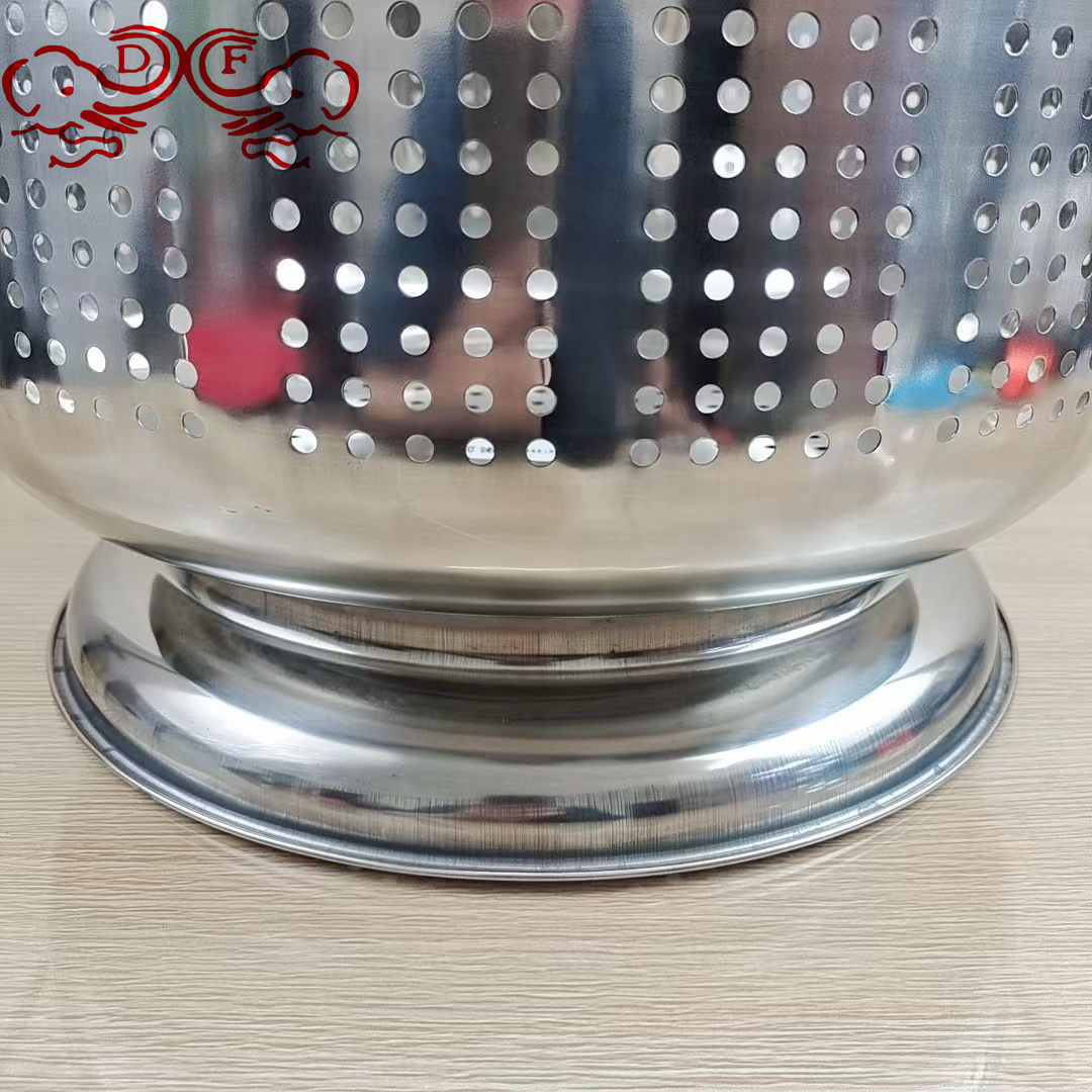 沥水篮/菜篮/不锈钢拉篮/多功能沥水篮/野餐篮产品图