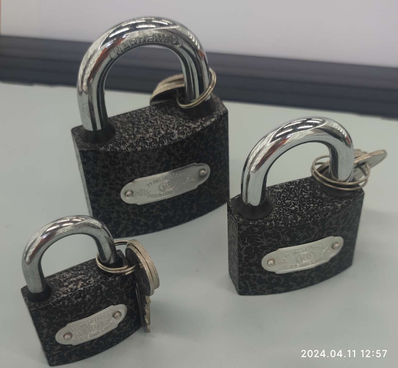 Plum Brand Bc1225-Bc1275 Plastic Steel Lock Specification drawing