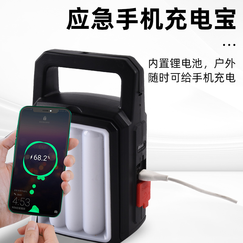 手电筒汽修灯/充电投光灯/露营灯户外/地摊灯户外/工作燈细节图