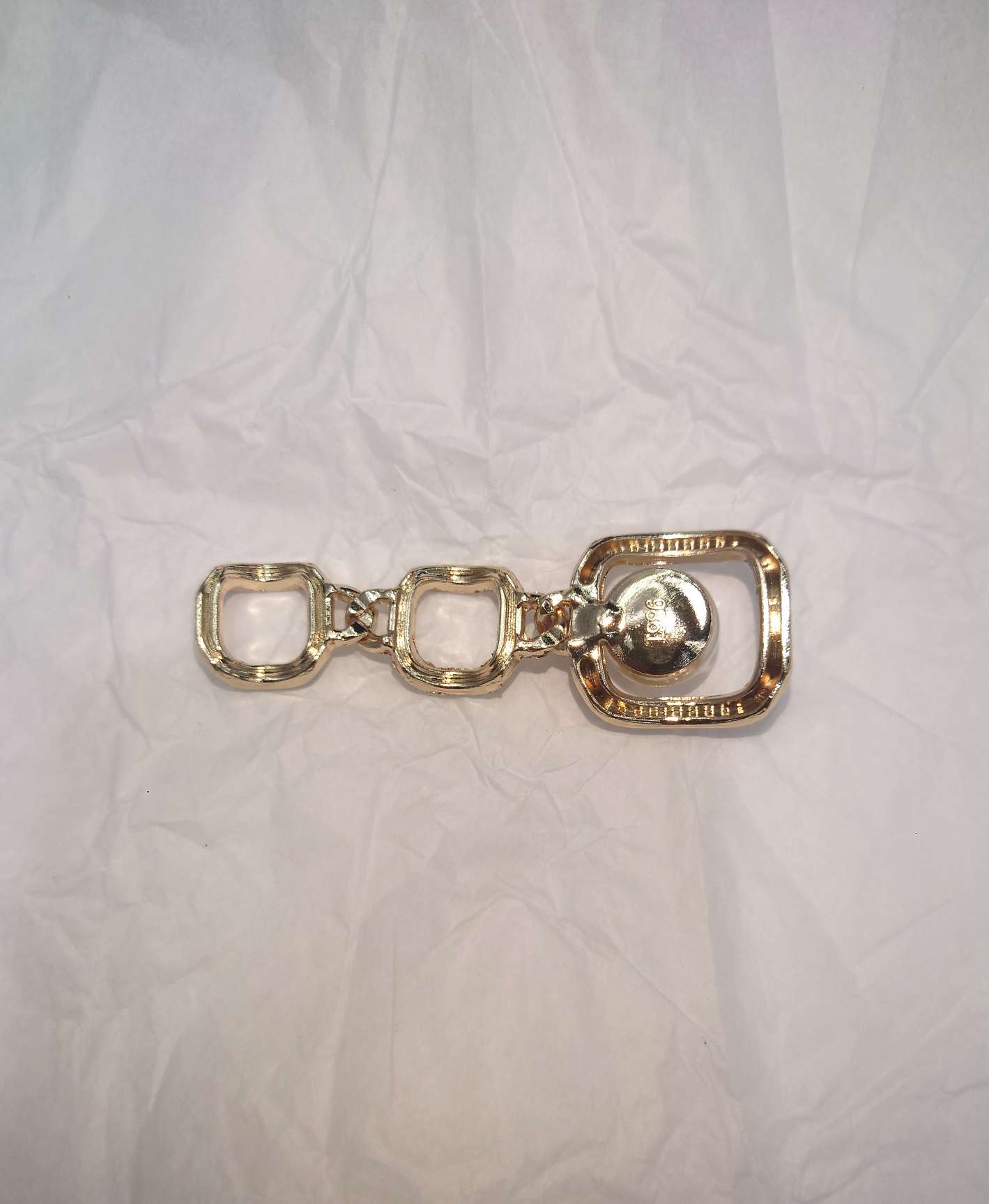 Hot-selling new styles, high-end alloy accessories, diamond-encrusted pearl chains, clothing accessory parts Specification image