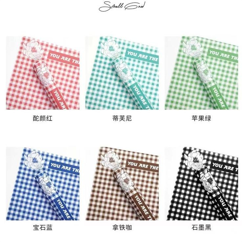 Oya Paper Square Mother's Day Tanabata Valentine's Day Hot Foil Paper Flower Packaging Flower Gift Box Gift Flower Shop Package Paper Specification drawing