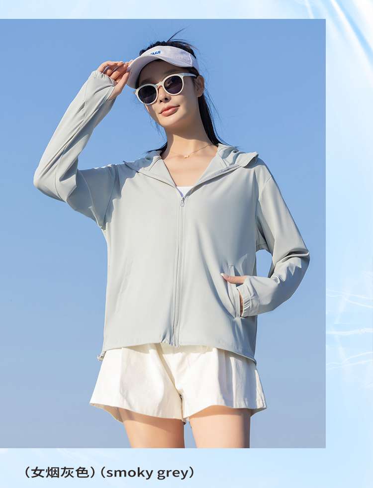 防晒衣户外防晒服夏季防紫外线衣服男女情侣款透气速干 UPF50+详情图6