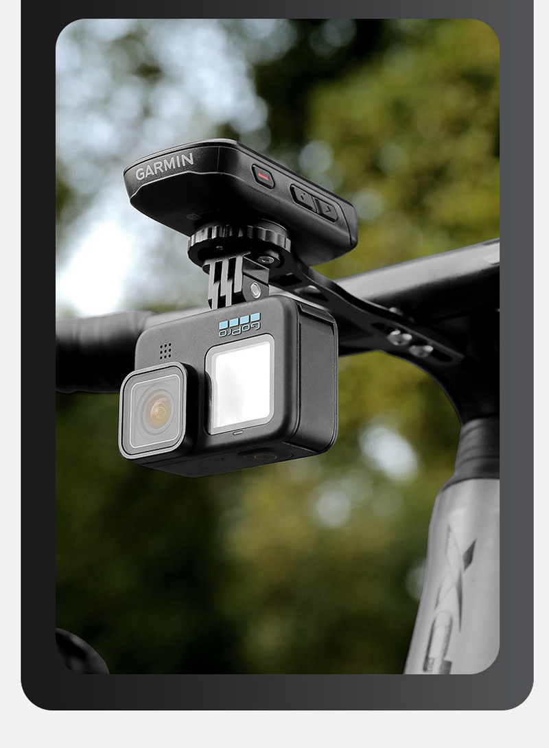 The RXC-M1 mountain road bicycle is equipped with an integrated handle, an aluminum alloy stopwatch bracket, a stopwatch extension bracket set, and can be used to hoist the lower trailer light and a action camera bracket pic 11
