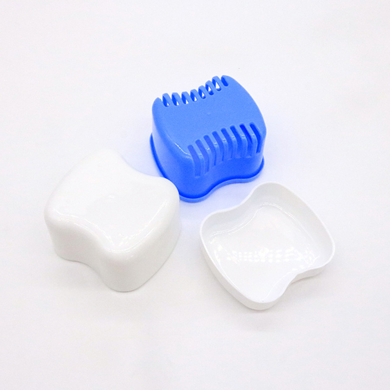 大量销售欧式牙盒假牙收纳盒牙套保持器盒护理盒防尘盒滤网假牙盒详情图5