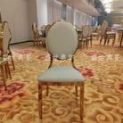 杭州星级酒店宴会家具宴会中心主题婚礼桌椅餐厅生日宴折叠餐椅
