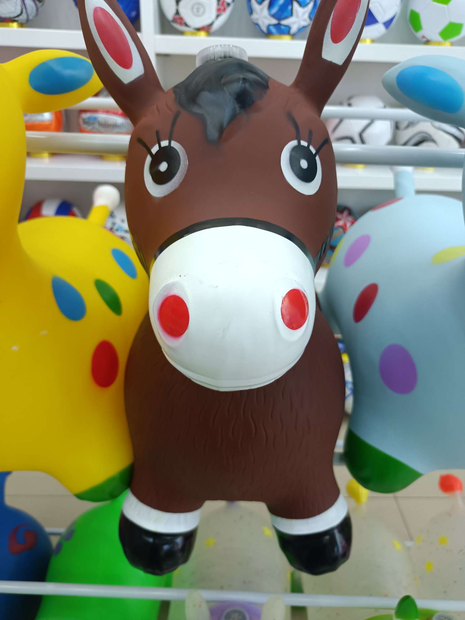 充气音乐跳跳马，跳跳馿。详情1