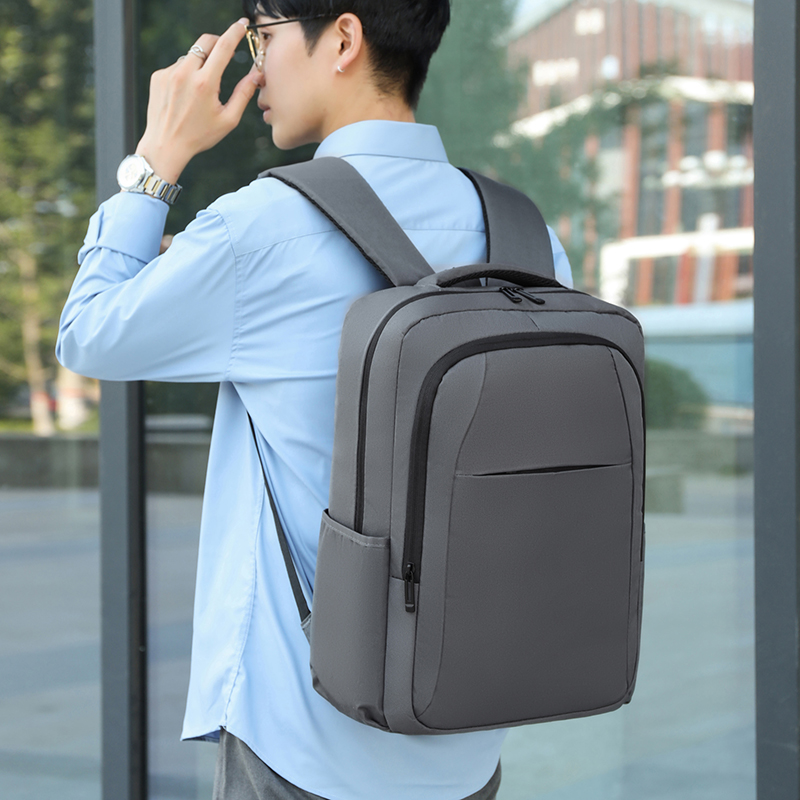 新款双肩包商务通勤出差便携笔记本电脑包潮搭高中大学生电脑背包