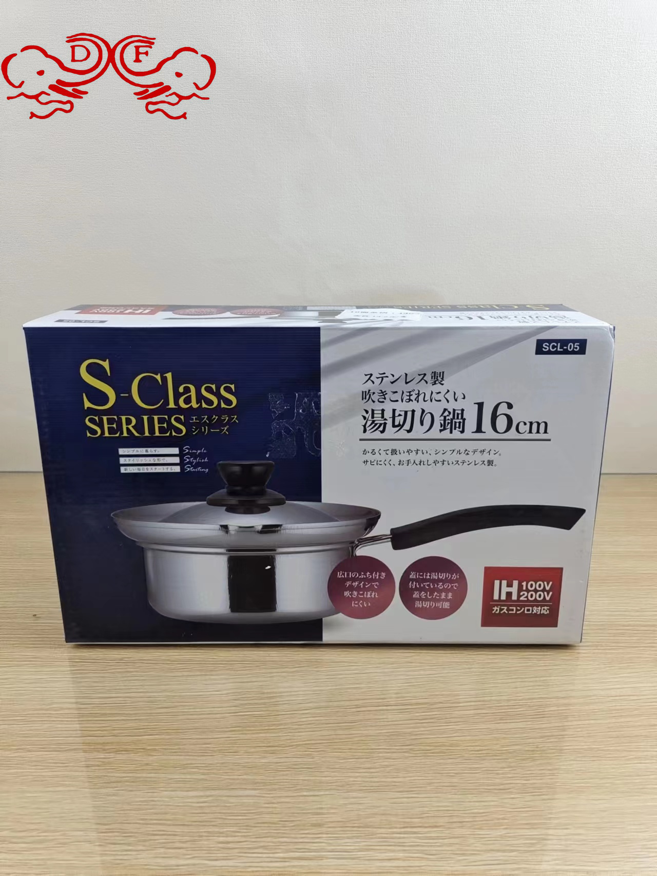 DF99230 milk pot, suitable for cooking complementary foods, noodles, porridge, heating milk, household non-stick pot, induction cooker and gas stove, universal DF TRADINGHOUSE Item Picture