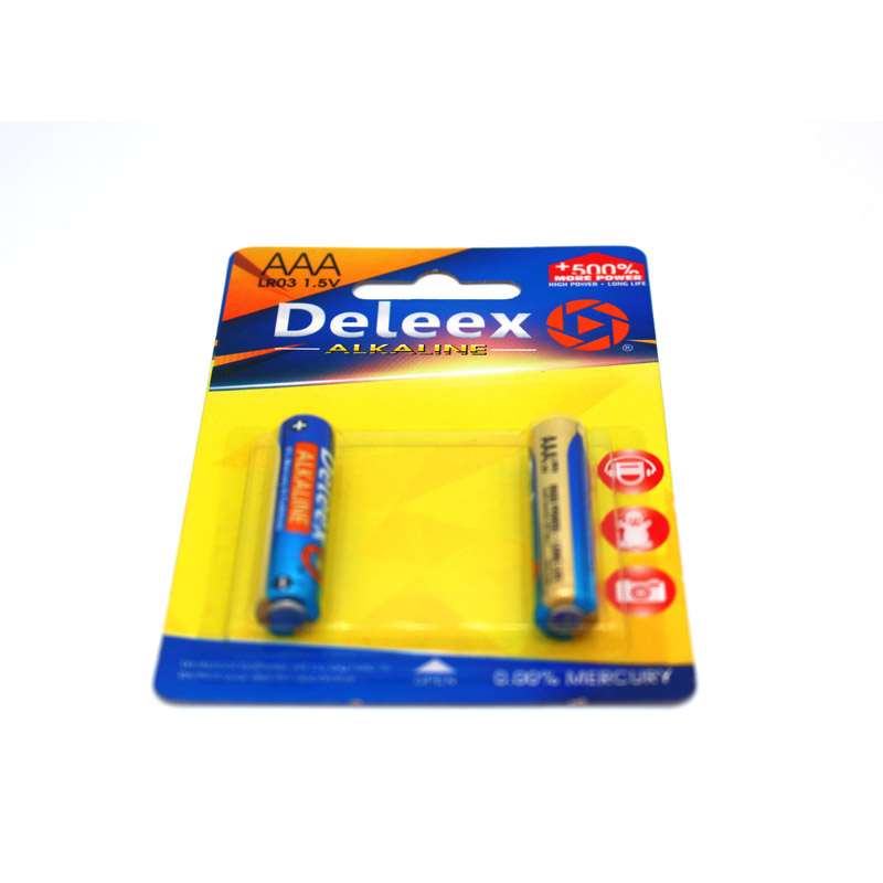 Deleex Dry Battery Alkaline Battery 5 Battery Remote Control Electric Toy Small Appliance Aaalr03 2 Sets details Picture