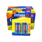 Deleex干电池碱性电池5号电池遥控器电动玩具小家电AALR64支装