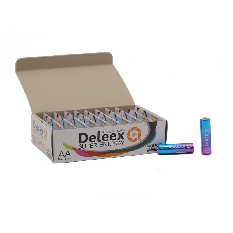 Deleex Dry Battery Carbon Battery No. 5 Battery Remote Control Electric Toy Small Appliance Aar6p2 Support Specification drawing